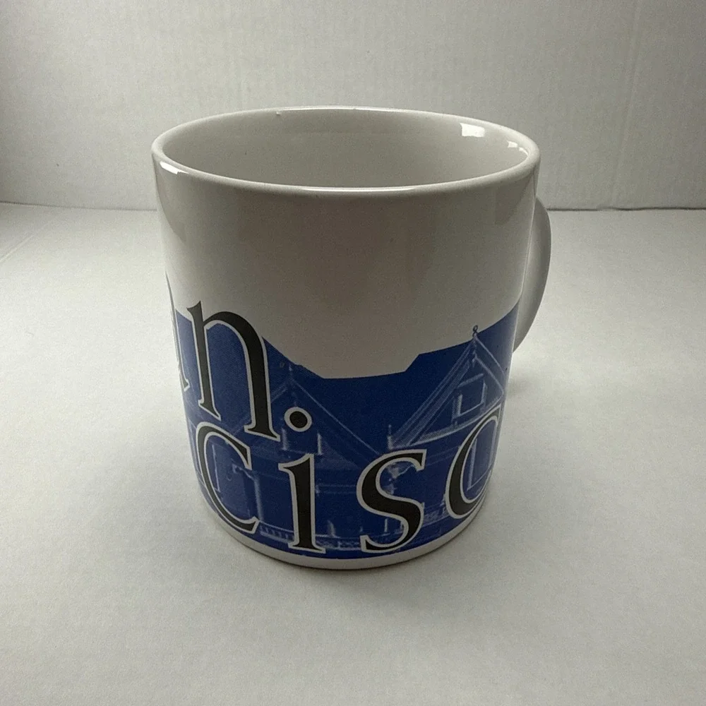 Vintage 1994 Starbucks Coffee San Francisco City Mug Collector Series